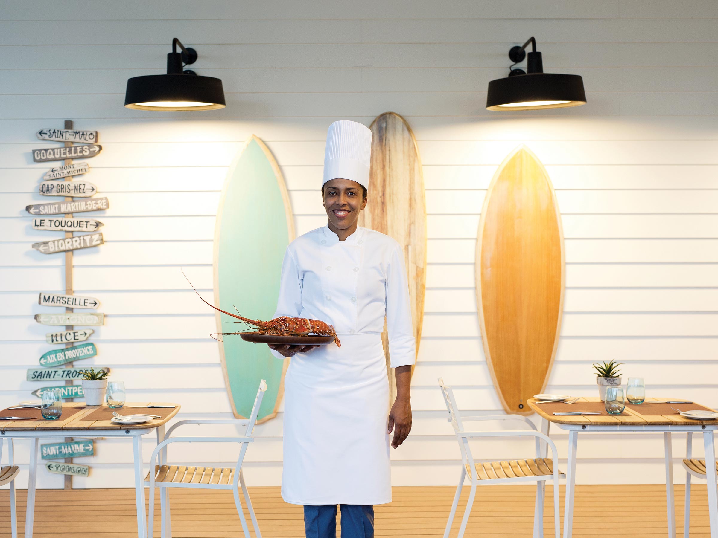 Free Lobster Restaurant at an All Inclusive Resort