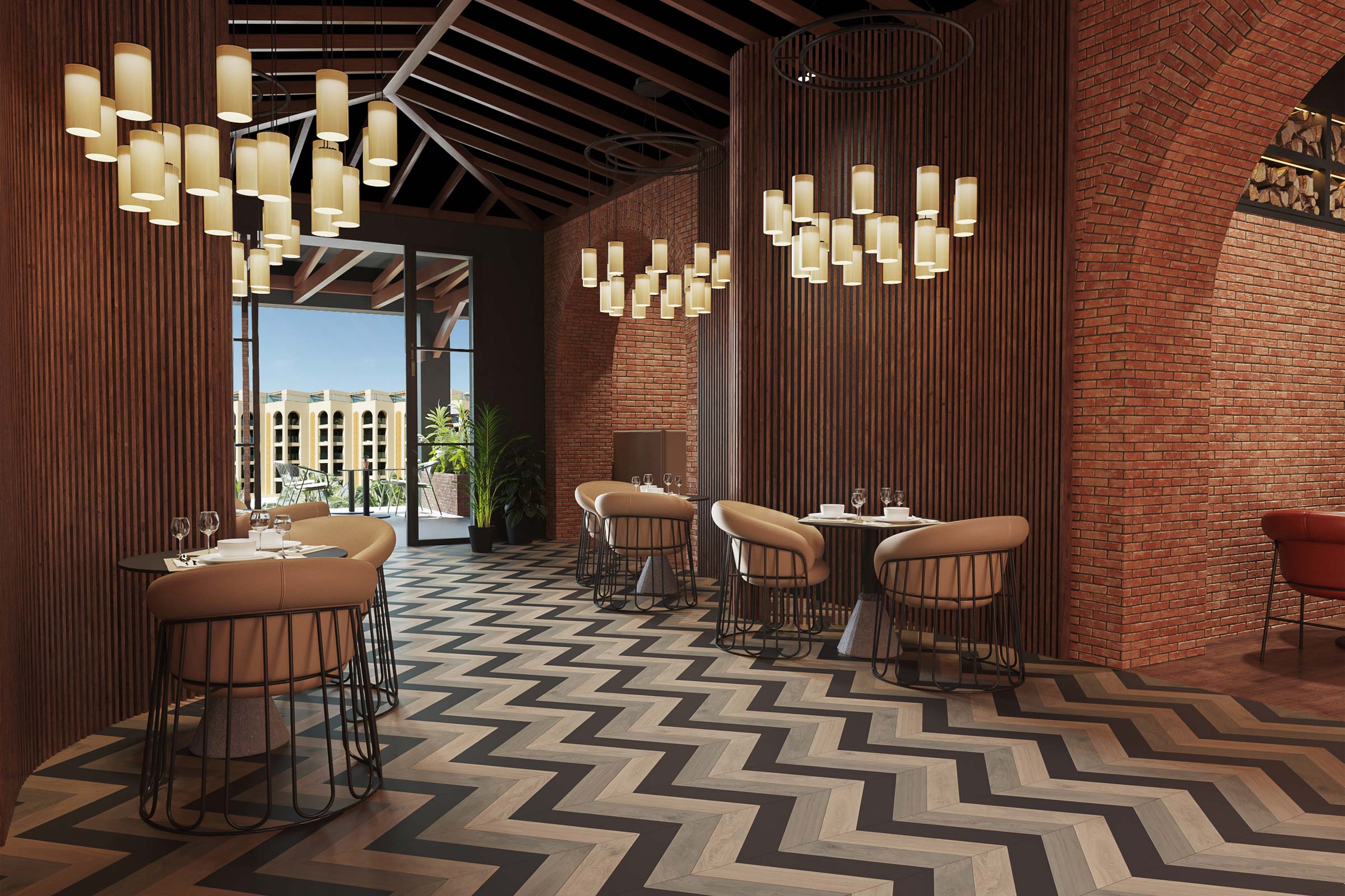 Grilled meat and seafood restaurant in Cancun
