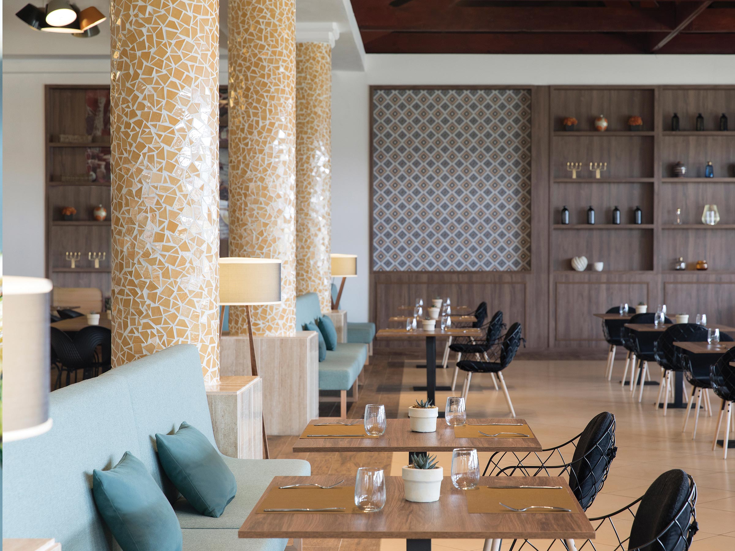 All Inclusive Adults Only Resort Buffet Restaurant