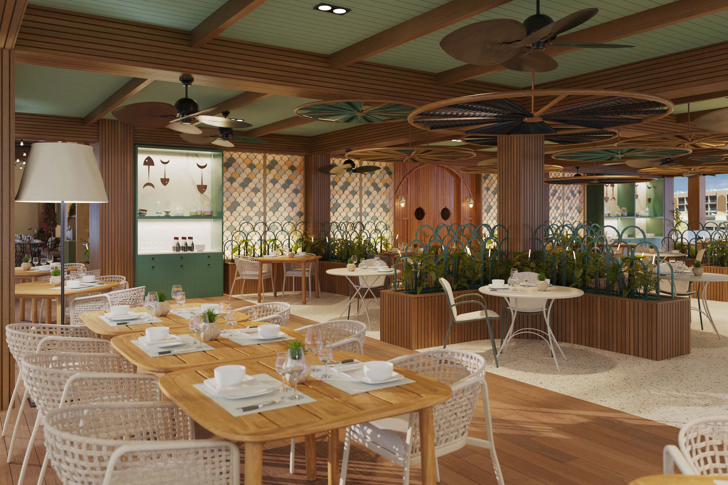 Lobster restaurant in Cancun